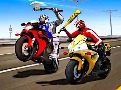 Leikur Biker Battle 3D á netinu