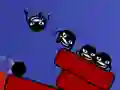 Leikur Fat Moon Cannon á netinu