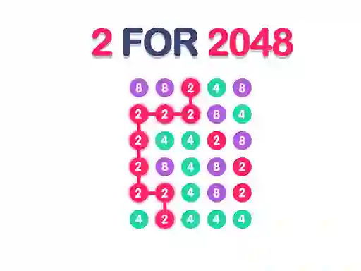 Leikur 2 for 2048 á netinu