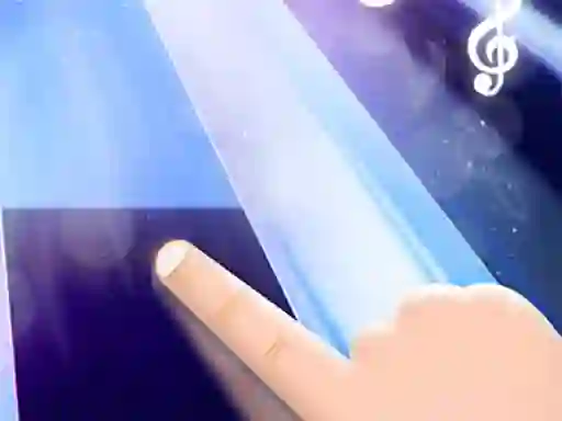 Leikur Magic Piano Tiles á netinu