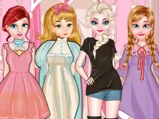 Leikur Princess Paper Doll Style á netinu