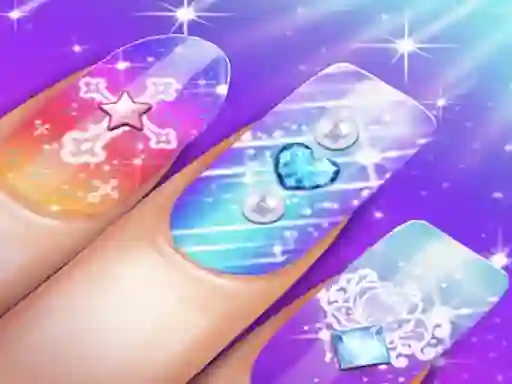 Leikur Disney Princess Nail Salon á netinu
