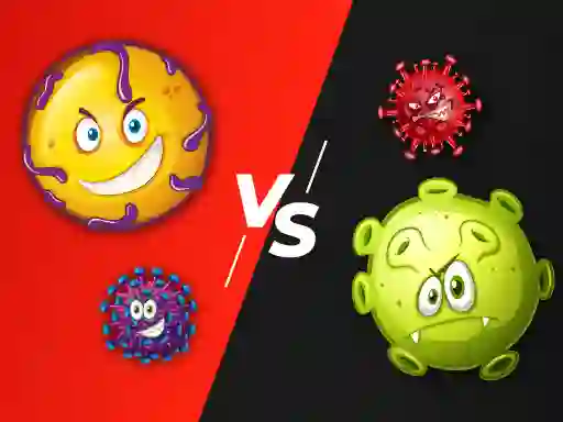 Leikur Virus War á netinu