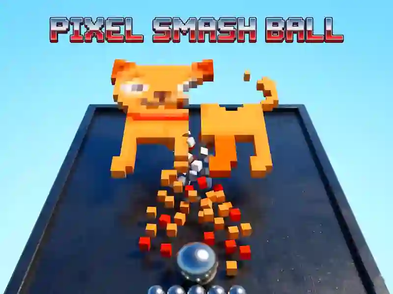 Leikur Pixel Smash Ball á netinu