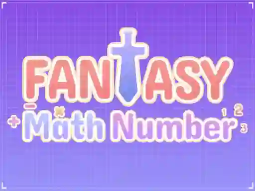 Leikur Fantasy Math Number á netinu