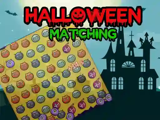 Leikur Halloween Matching á netinu