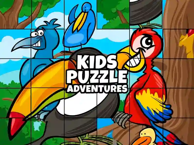 Leikur Kids Puzzle Adventures á netinu