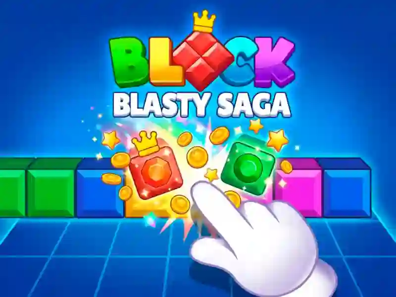 Leikur Block Blasty Saga á netinu