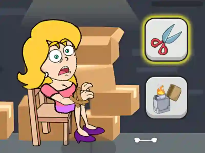 Leikur Save The Girl Game á netinu