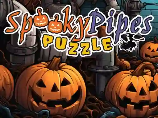 Leikur Spooky Pipes Puzzle á netinu