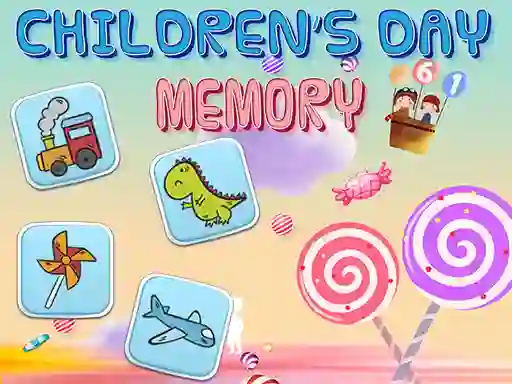 Leikur Children's Day Memory á netinu