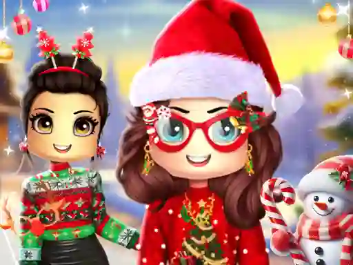 Leikur Roblox Christmas Dressup á netinu