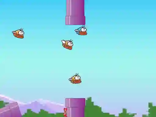Leikur Flappy Crush á netinu