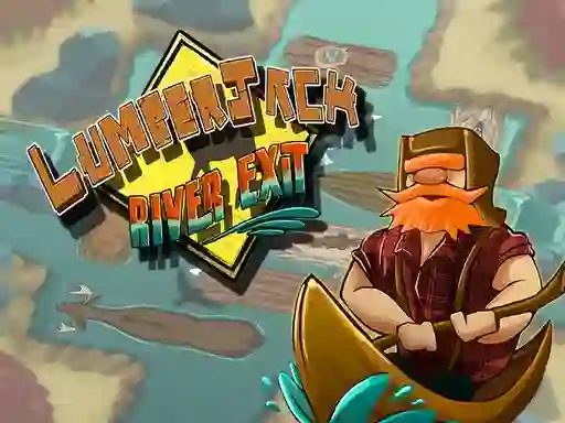 Leikur Lumberjack : River exit á netinu