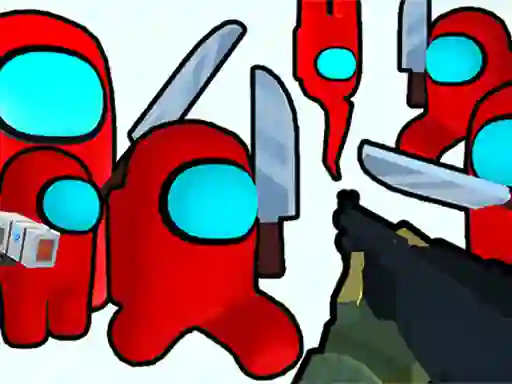 Leikur Among shooter Kill Impostor á netinu