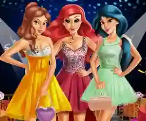 Leikur Princesses Prom Night á netinu