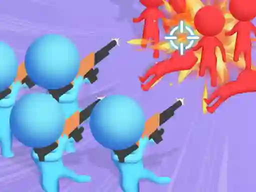 Leikur Crowd Clash Rush á netinu