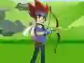 Leikur Beyblade Archery Bloons á netinu