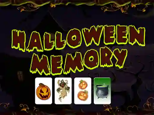 Leikur Halloween Memory á netinu