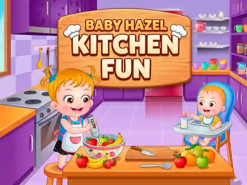 Leikur Baby Hazel Kitchen Fun á netinu