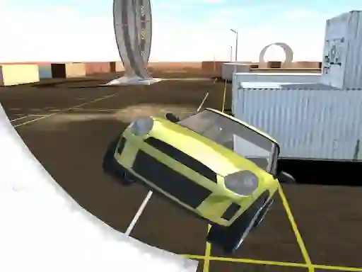 Leikur Stunt Crash Car 4 Fun á netinu