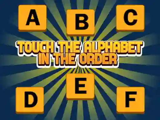 Leikur Touch The Alphabet In The Oder á netinu