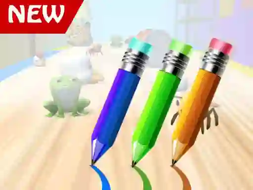 Leikur Pen Boy Runner á netinu
