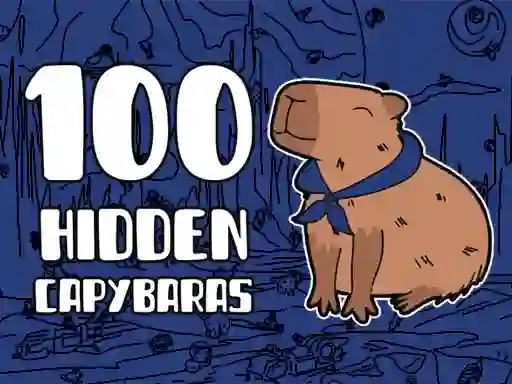 Leikur 100 Hidden Capybaras á netinu