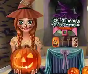 Leikur Ice Princess Spooky Costumes á netinu