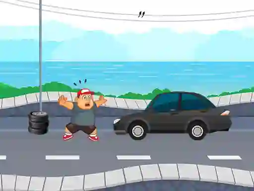 Leikur Crazy Road Runner á netinu