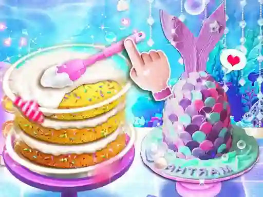 Leikur Unicorn Chef Design Cake á netinu