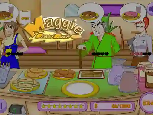 Leikur Maggie Bread Rush á netinu