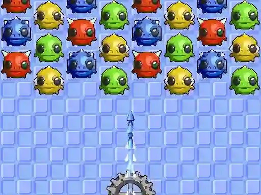Leikur Alien Bubbles á netinu