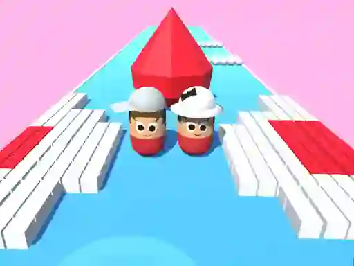 Leikur Color Couple Bump 3D á netinu