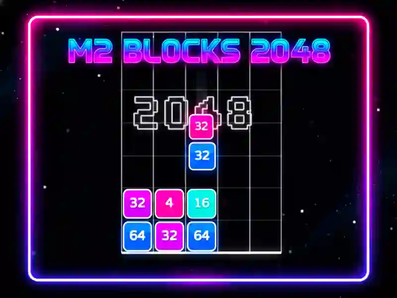 Leikur M2 Blocks 2048 á netinu