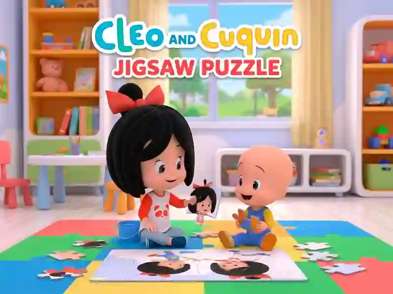 Leikur Cleo and Cuquin Jigsaw Puzzle á netinu