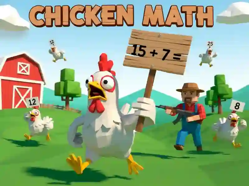 Leikur Chicken Math á netinu