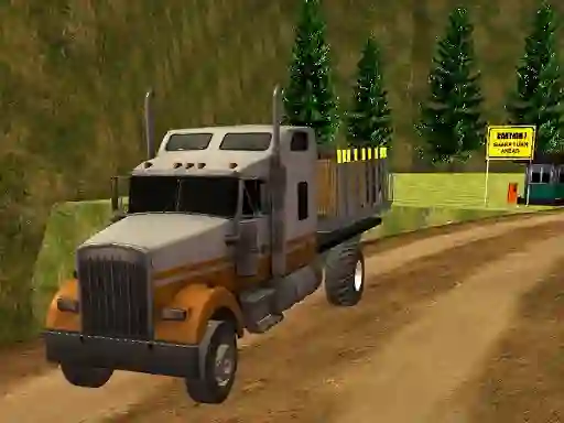 Leikur Offroad Driving Truck Transport á netinu