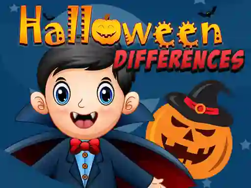 Leikur Halloween Differences á netinu