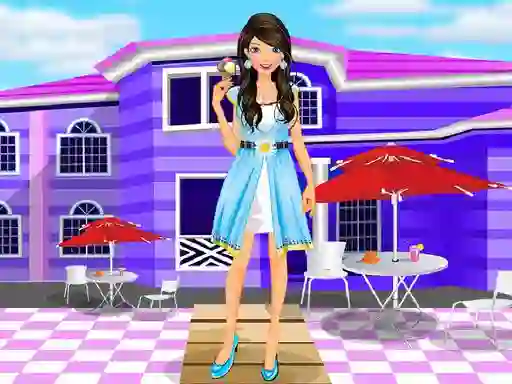 Leikur Summer Vacation Dressup á netinu