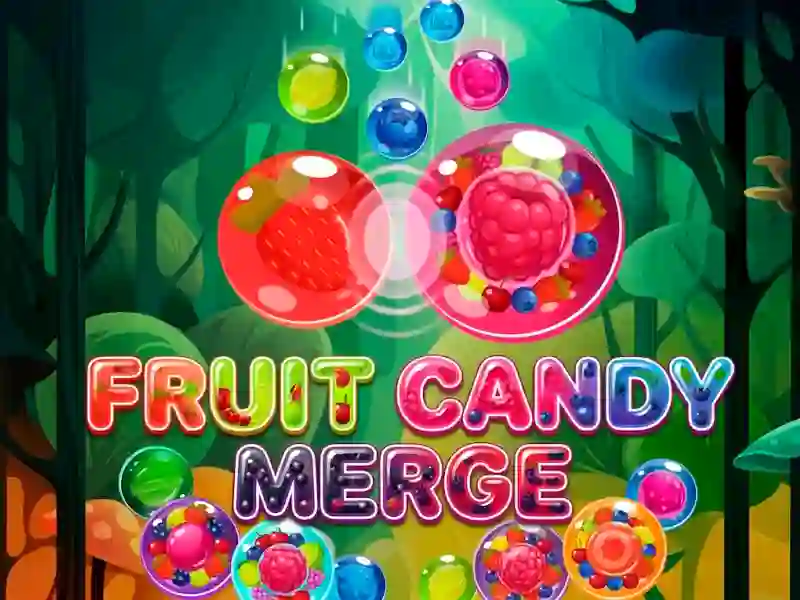 Leikur Fruit Candy Merge á netinu