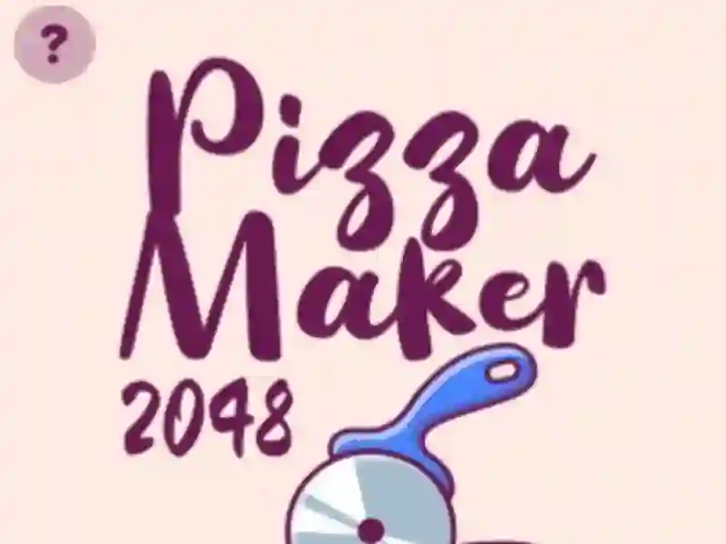 Leikur Pizza Maker 2048 á netinu