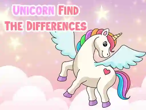 Leikur Unicorn Find The Differences á netinu