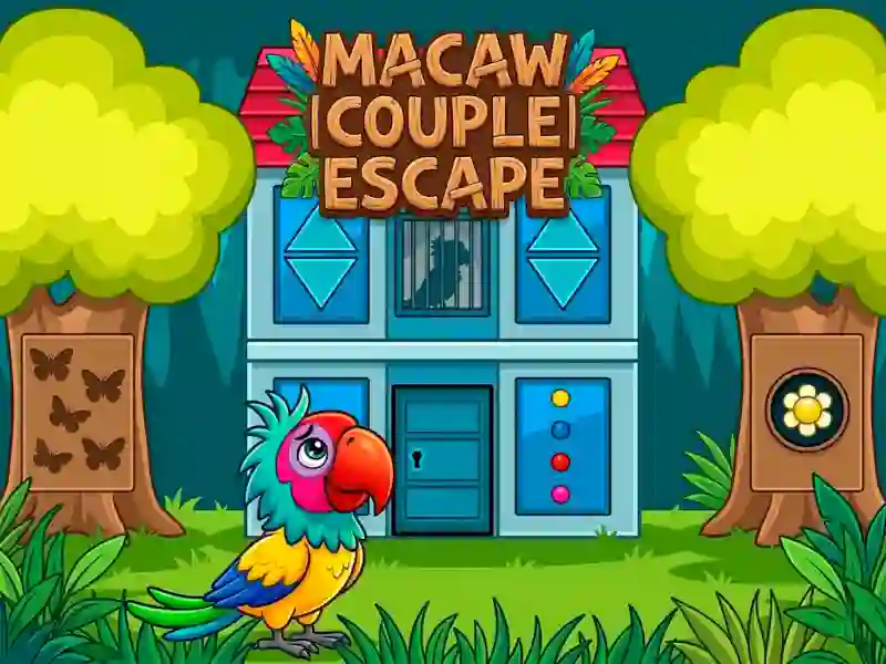 Leikur Macaw Couple Escape á netinu