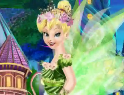 Leikur Forest fairy dressup á netinu