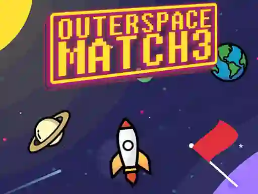Leikur Outerspace Match 3 á netinu
