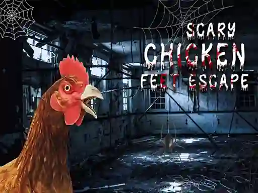 Leikur Scary Chicken Feet Escape á netinu