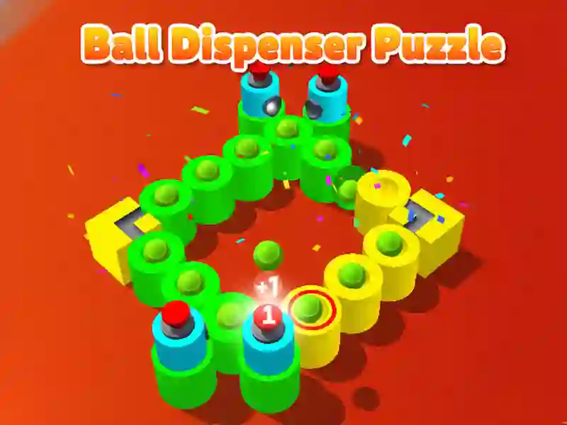 Leikur Ball Dispensor Puzzle á netinu