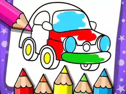 Leikur Coloring and Learn á netinu