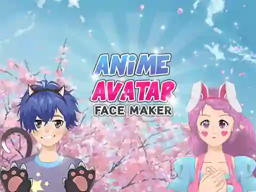 Leikur Anime Avatar Face Maker á netinu